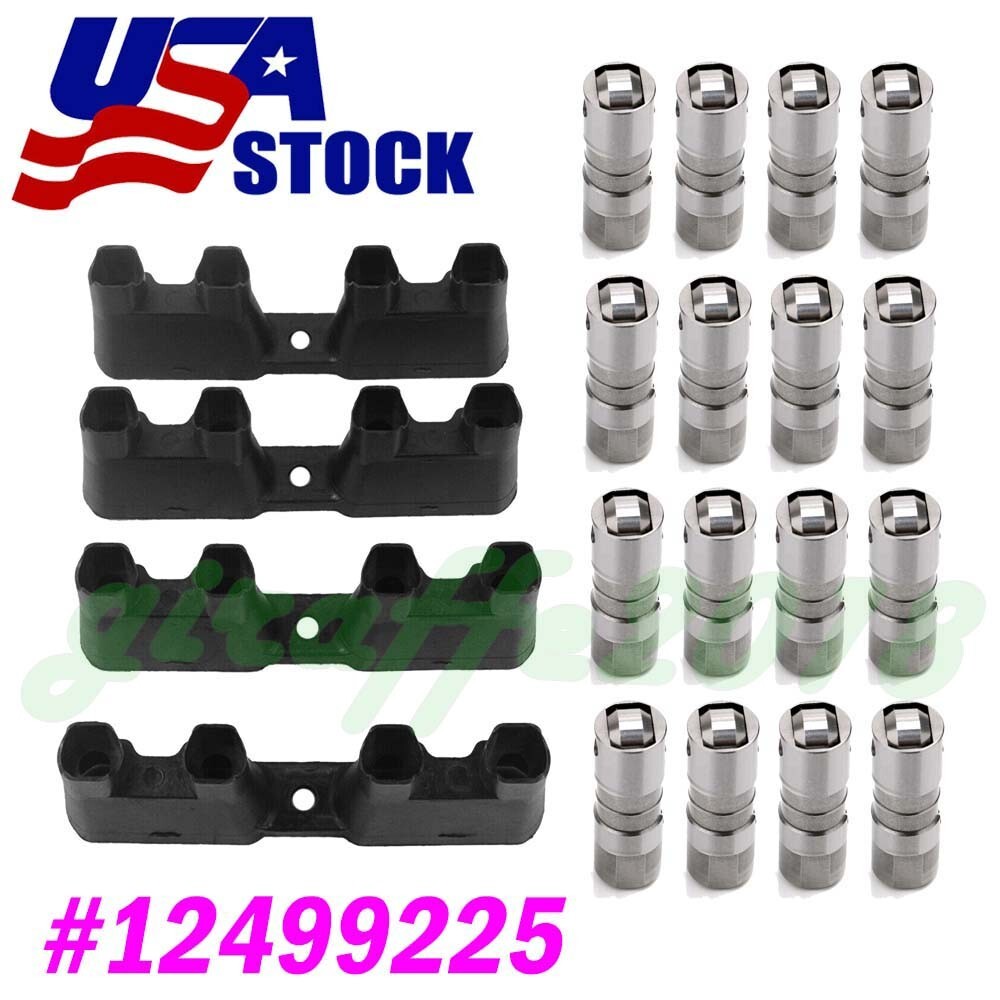 16PCS Lifters & Lifter Trays Set For GM LS7 LS1 LS2 LS3 4.8 5.3 5.7 6.0 6.2 -