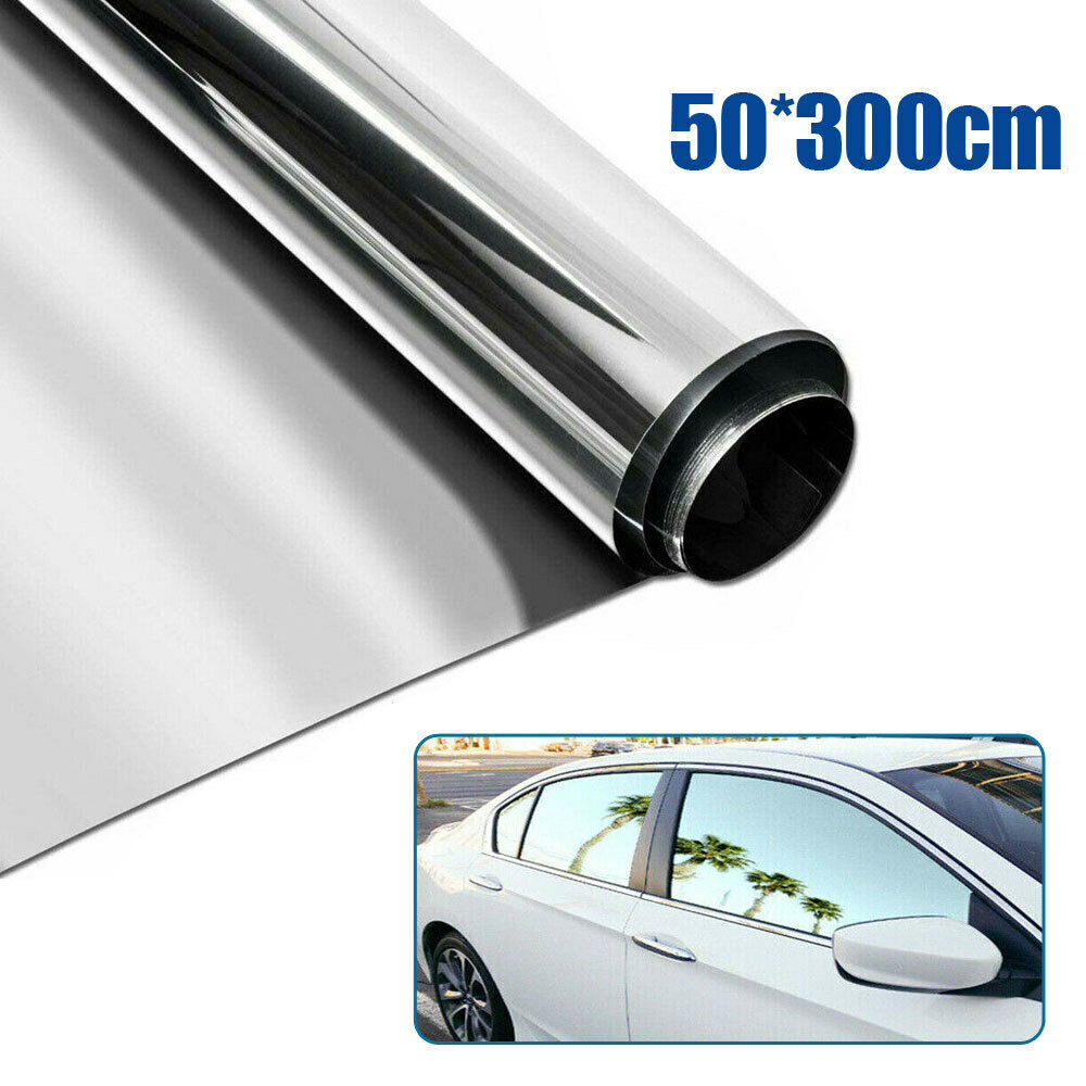 Silver Uncut Roll Window Tint Film 50% VLT 20