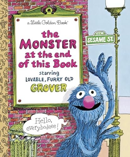 Monster at the End of the Book (Little Golden Books) by Stone, Jon Hardback TheFREE US DELIVERY | ISBN: 0307010856 | Quality Books