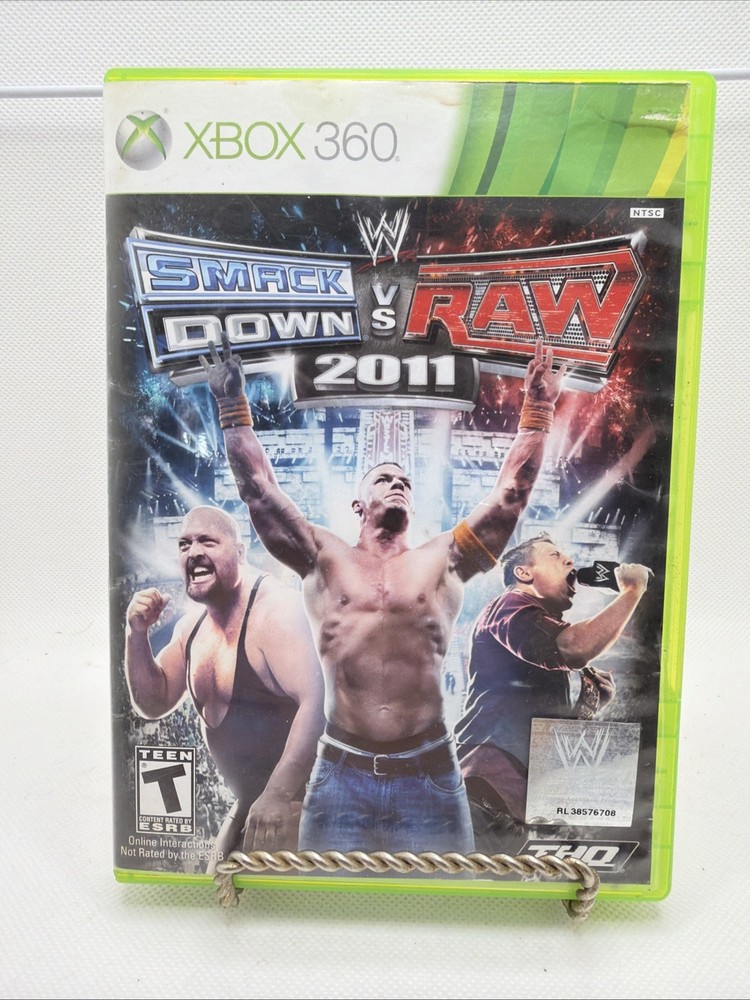 WWE SmackDown vs. Raw 2011 (Microsoft Xbox 360, 2010)