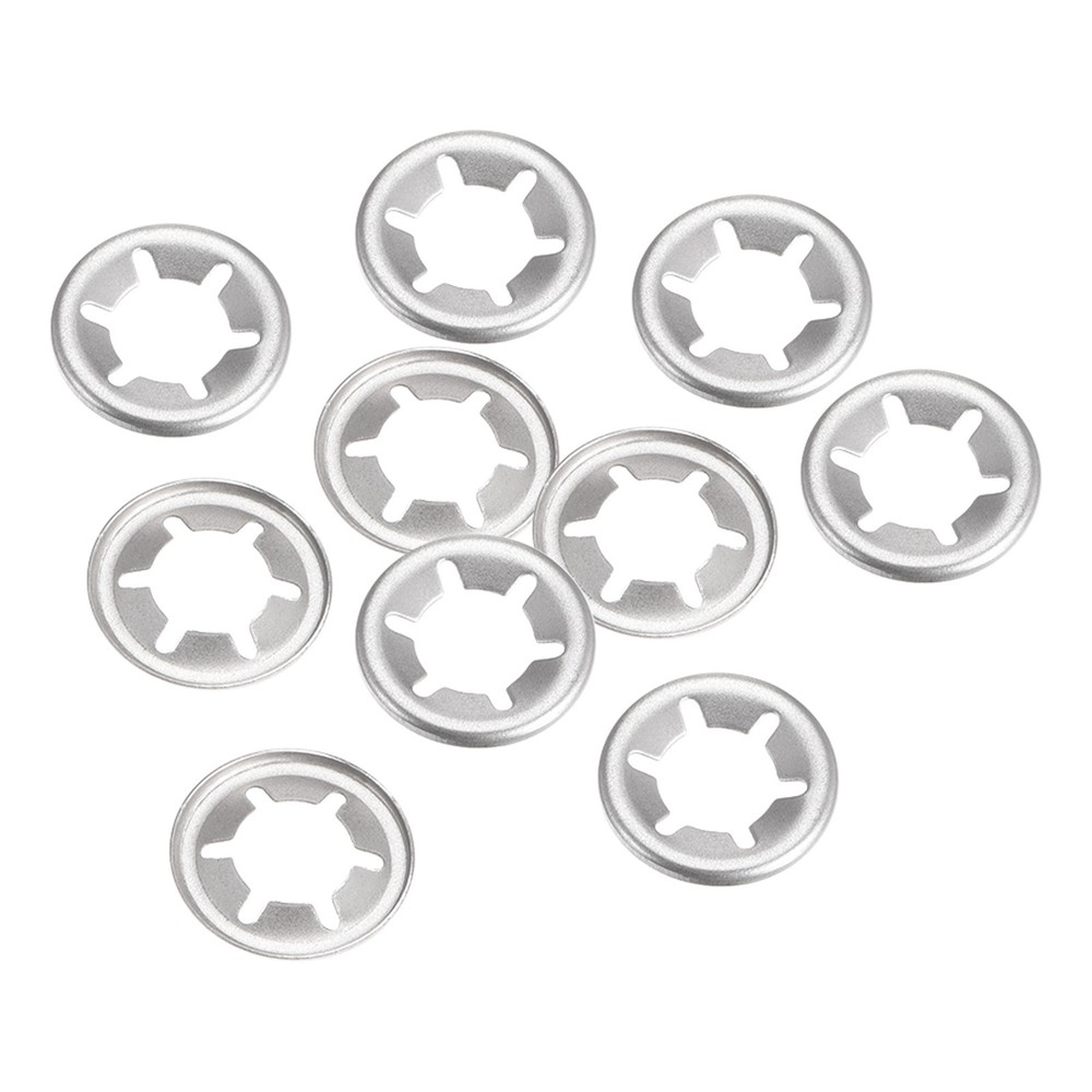 10pcs M10 Internal Tooth Star Washers 19mm O.D. Quick Speed  Washers