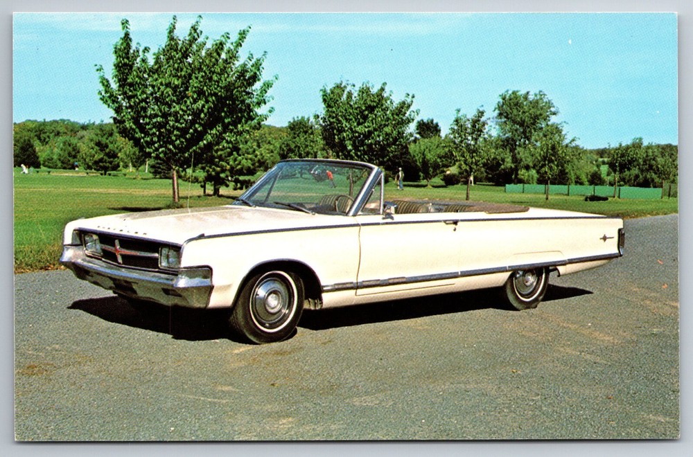 1965 Chrysler 300H Convertible Postcard