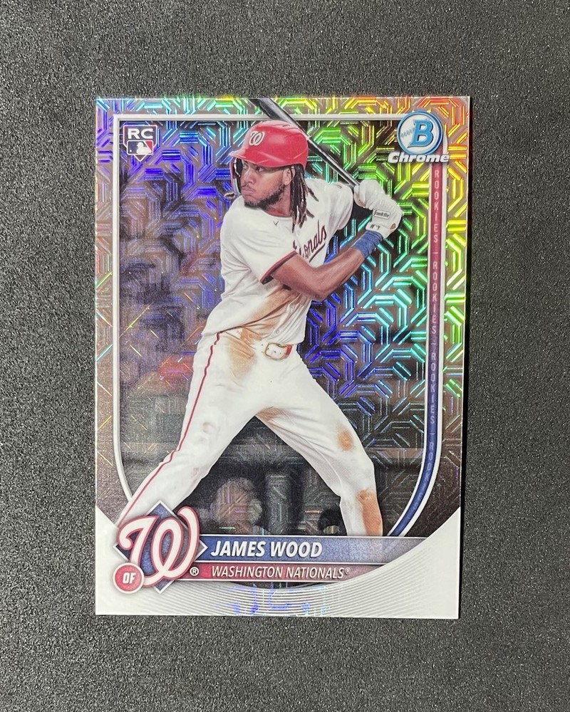 2025 Bowman Chrome - James Wood #29 - Mega Box Mojo Refractor (RC)