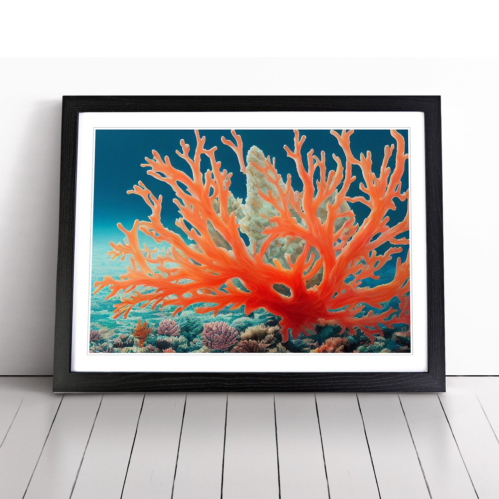 The Coral Reef Vol.1 Wall Art Print Framed Canvas Picture Poster Decor