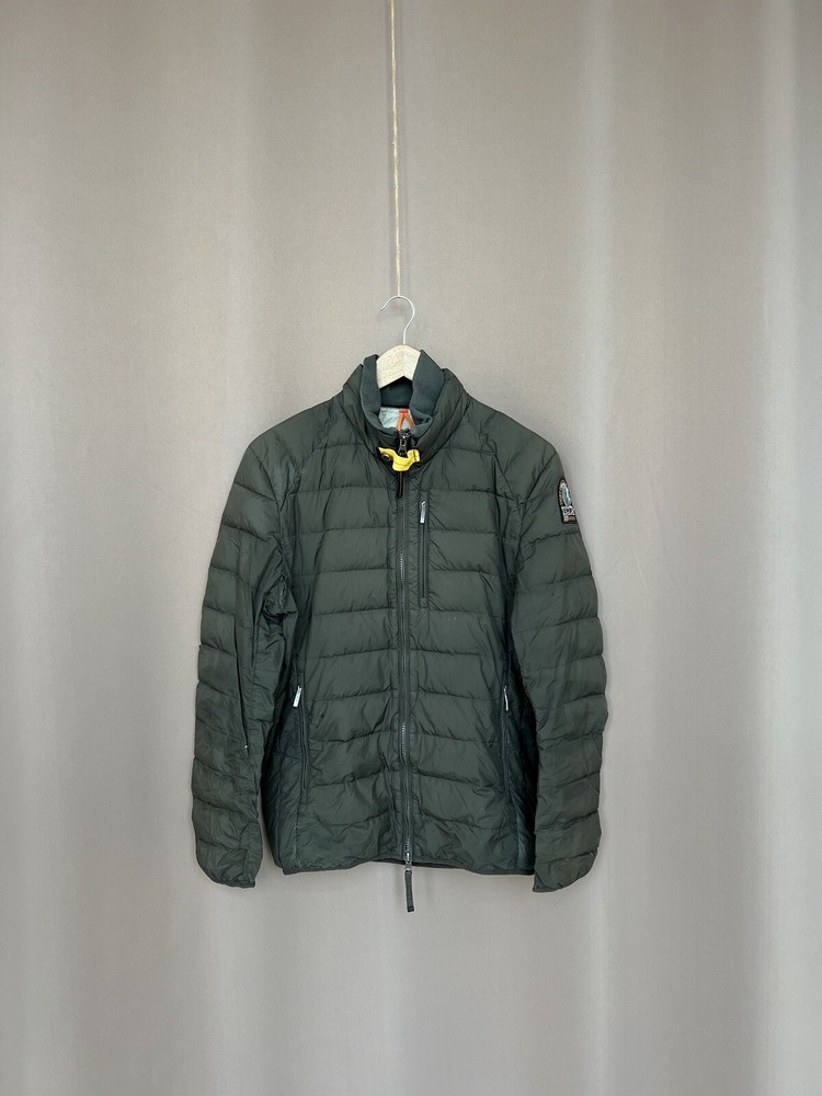 Parajumpers Super Lightweight Down Puffer Jacket Mens Size S Full Zip