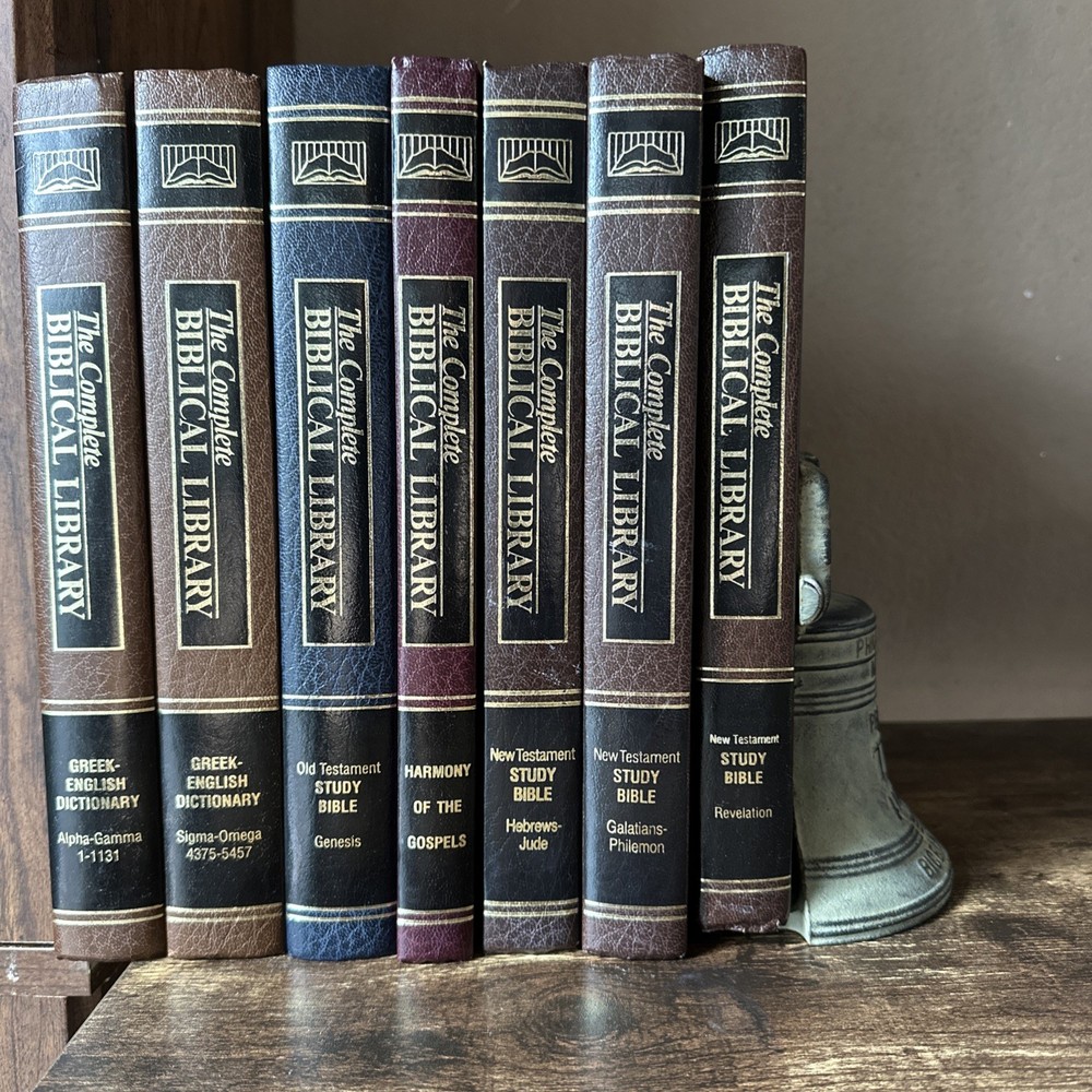 The Complete Biblical Library, Lot of 7 New Testament Books, Greek 7 Books
