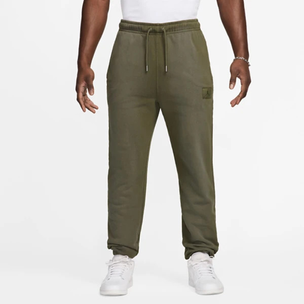 Jordan Jogger Flight Fleece Cuff Pants Sweatpants Wash Green Olive Mens XL