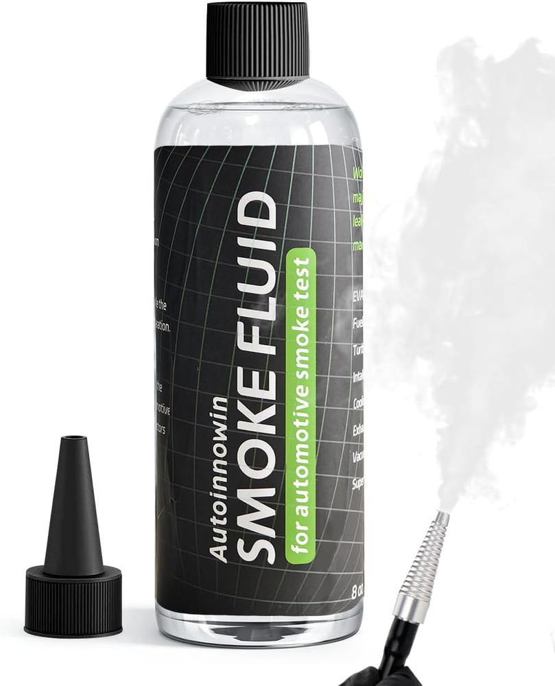 Smoke Fluid Solution - 8Oz Automotive Smoke Machine Liquid for Evap Vacuum Smoke
