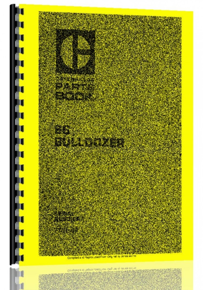 Caterpillar 6S Bulldozer Attachment Parts Manual for Serial 77U1 and Up