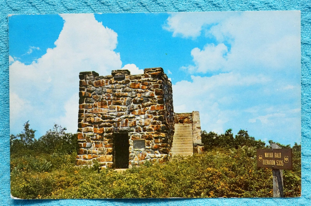 Tower Atop Wayah Bald near Franklin, North Carolina
