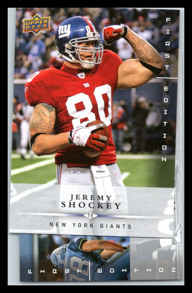 2008 Upper Deck First Edition #97 Jeremy Shockey New York Giants