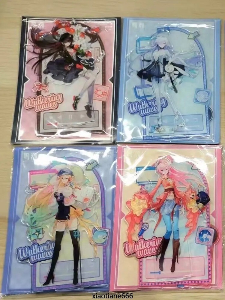 Wuthering Waves Anime Chisa Mornye Aemeath Acrylic Figure Stand Model Toy