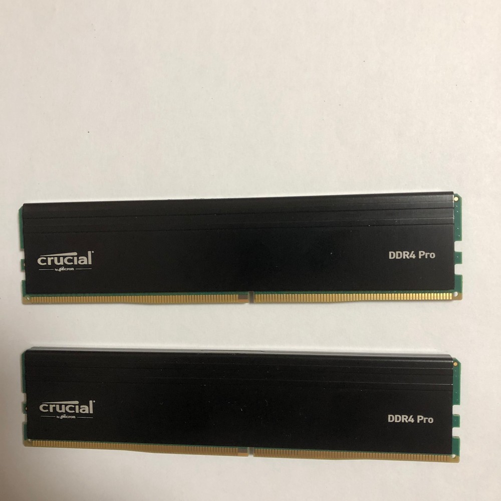 Crucial Pro 32gb (2x16) DDR4-3200 CL22 Desktop RAM | Tested (Memtest86)
