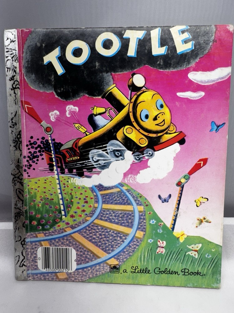 A Little Golden Book Tootle by Gertrude Crampton Train