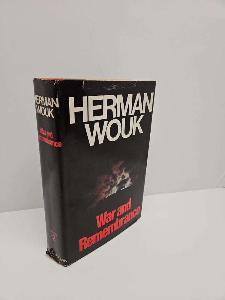 War and Remembrance Volume 2 Herman Wouk 1978 Book Club Edition Hardcover DJ
