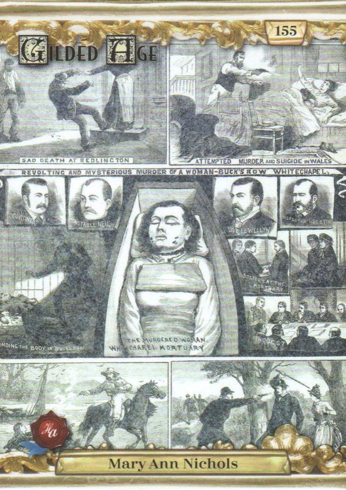 2023 Historic Autographs The Gilded Age Trading Card #155 Mary Ann Nichols