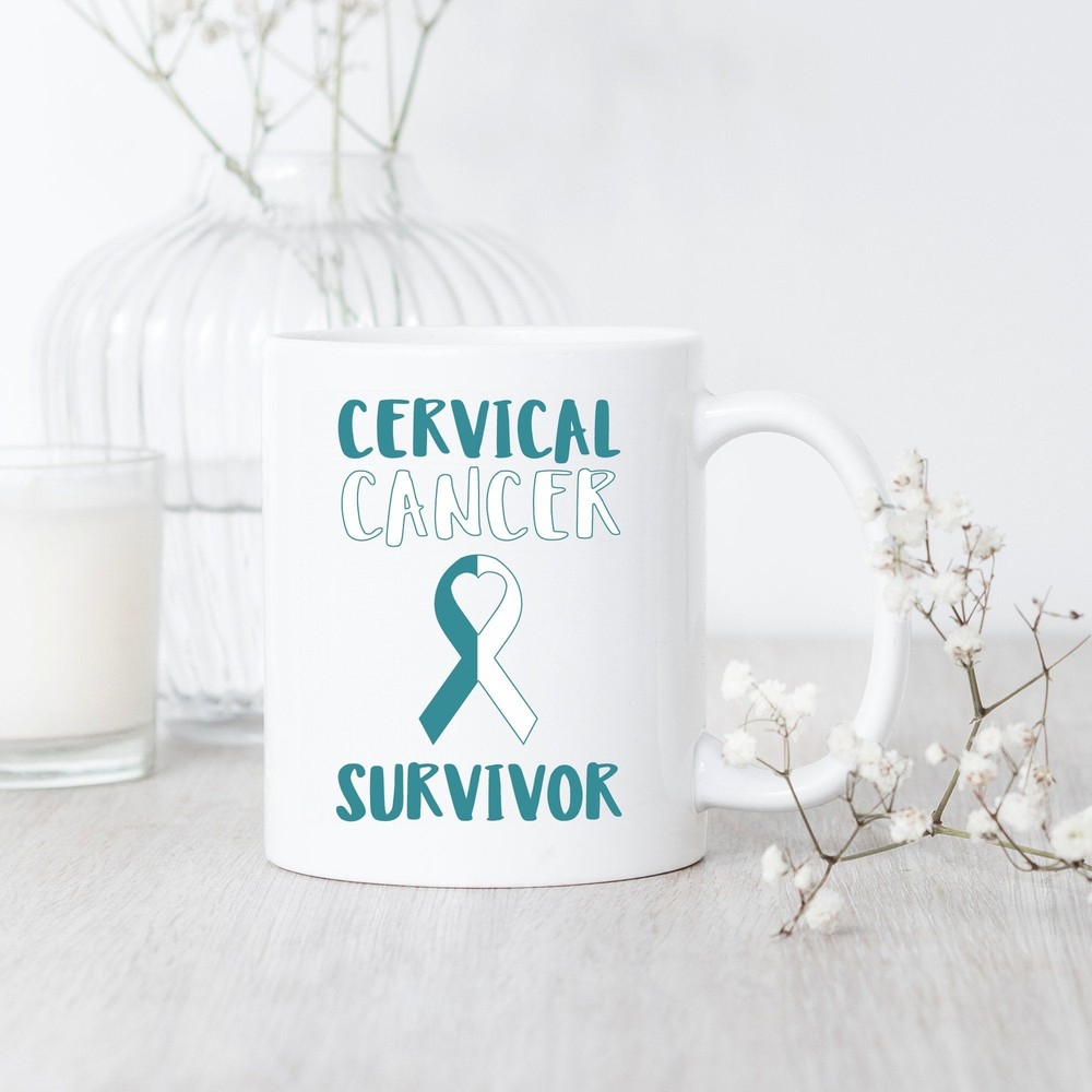 Cervical Cancer Survivor Mug Cervical Cancer Mug Cervical Awareness Mug Cervical