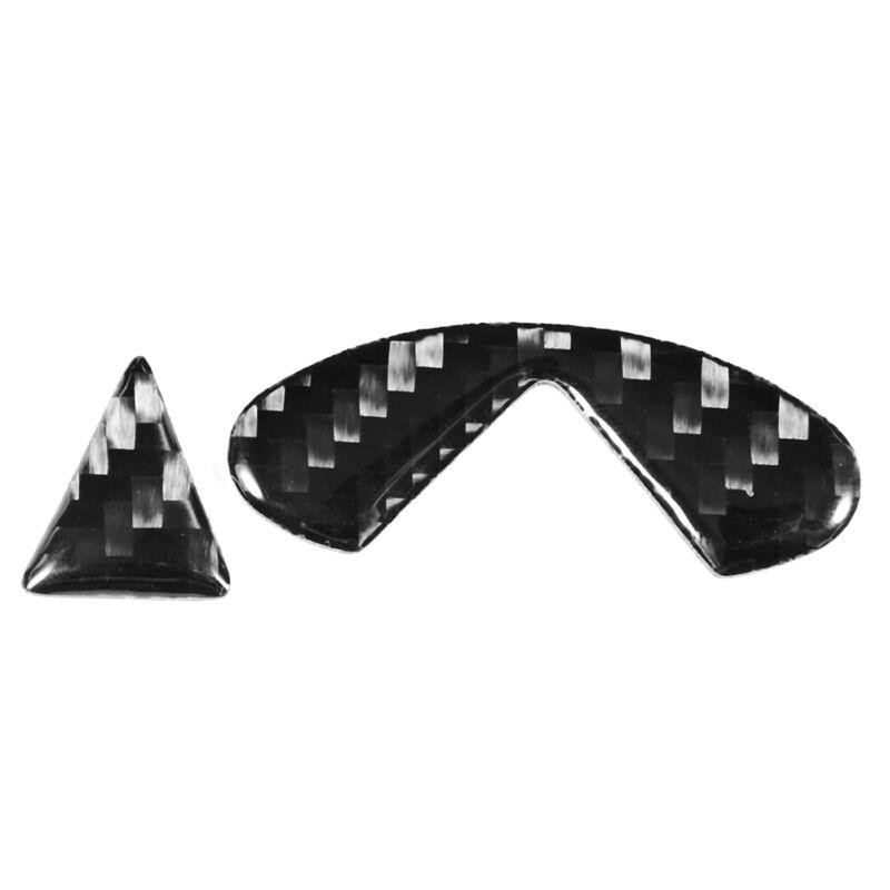 Carbon Fiber Steering Wheel Sticker Cover Accessories for Car Interior Decor