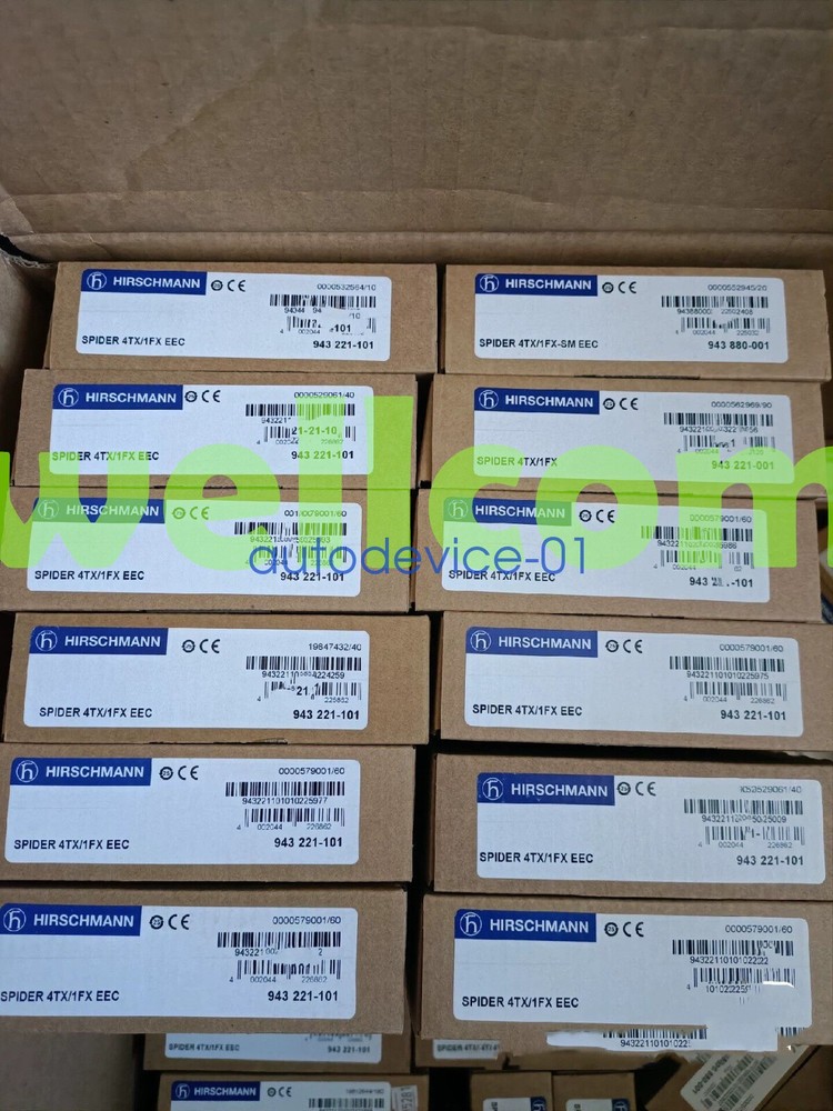 NEW HIRSCHMANN SPIDER 4TX/1FX EEC Switching Modules Fast Shipping via DHL/FedEx