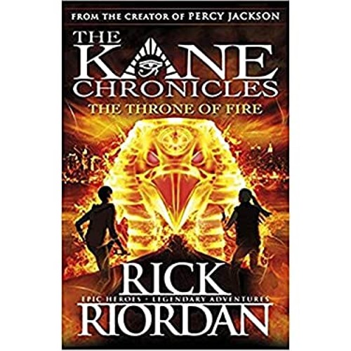THE KANE CHRONICLES THE THRONE OF FIRE, RICK RIORDAN Rick RiordanFree US Delivery | ISBN:0241391709