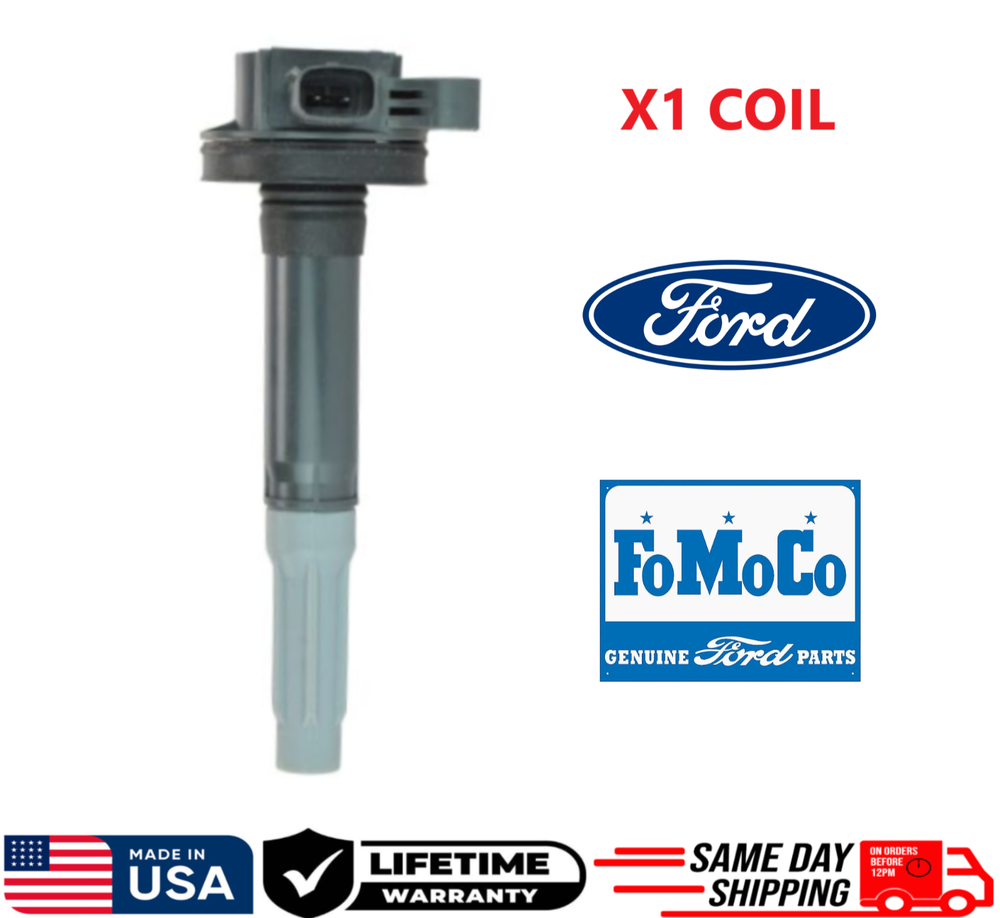 1 OEM Ignition Coil For 2016-2017 Ford F-150 Mustang V8, FR3E-12A375-AA, GENUINE