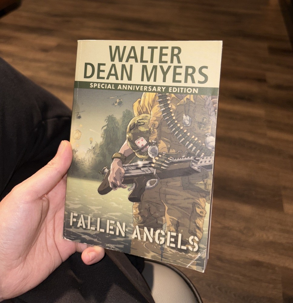 Walter Dean Myers Special Anniversary Edition Fallen Angels PaperBack