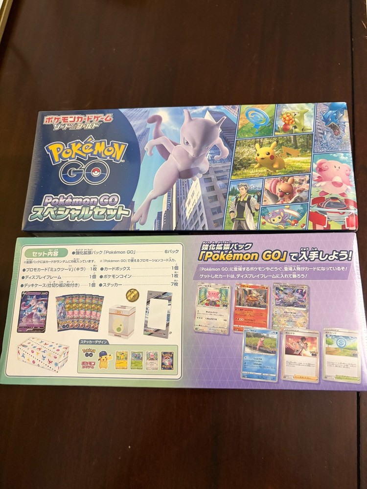 1x Pokemon TCG Go Special Set Box S10b Mewtwo Promo Japanese Sealed Box