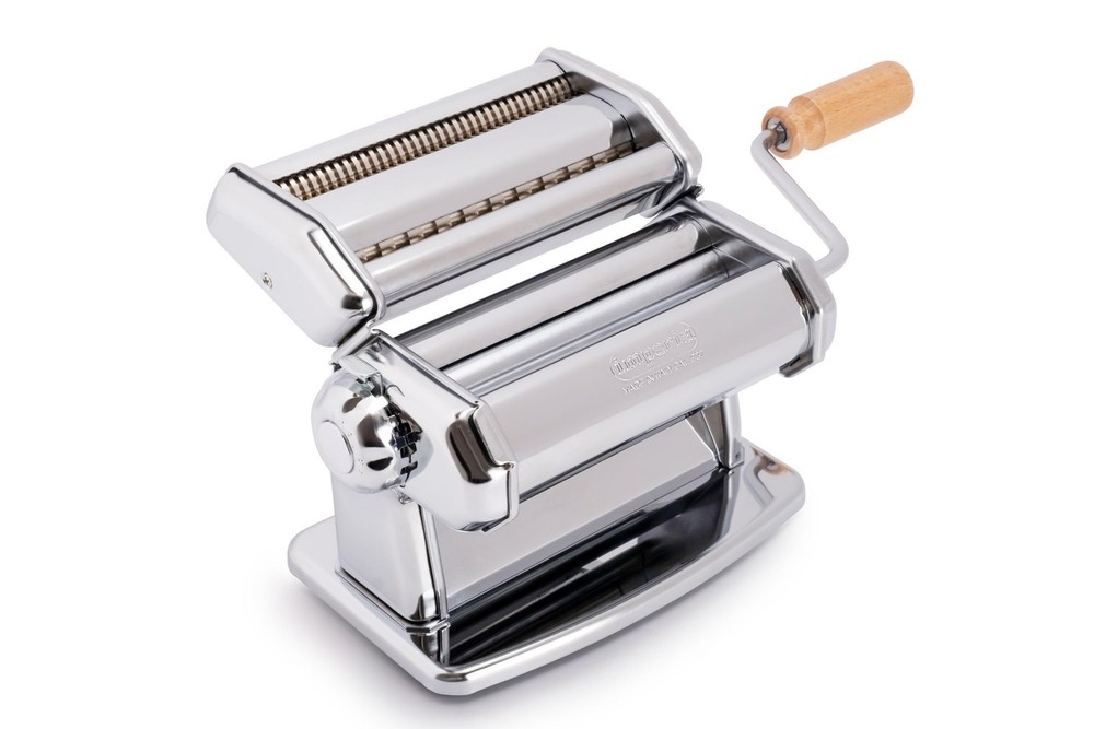 Pasta Maker Machine- 100% Made in Italy, Heavy Duty Steel Construction, Easy ...