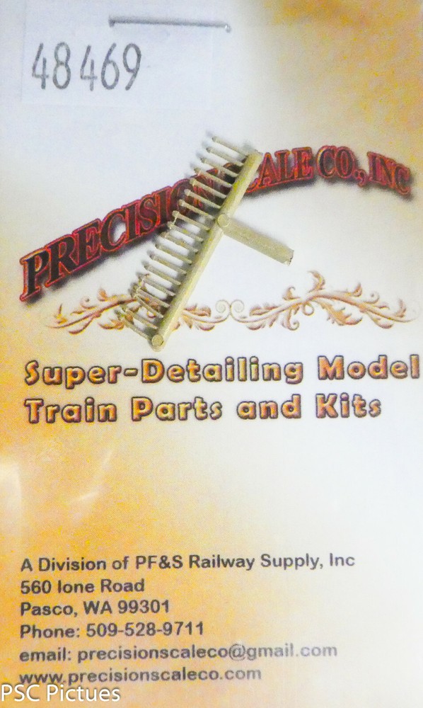Precision Scale HO #48469 Nut And Bolt, Small (Brass Castings 18)
