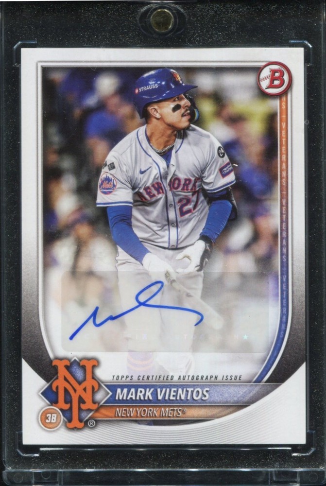 Mark Vientos 2025 Bowman Retail Auto PRV-MV Mets