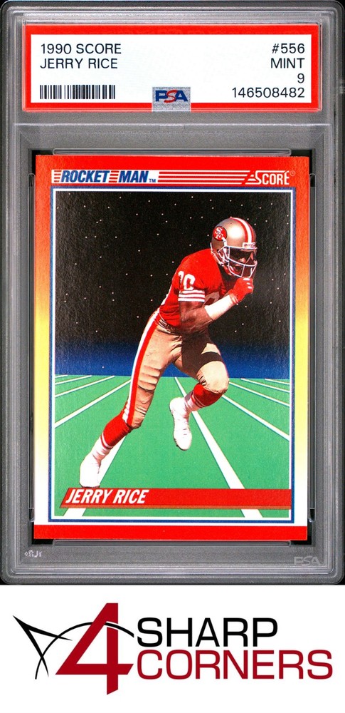1990 Score #556 Jerry Rice 49Ers Hof Psa 9Over 20 years of trusted service on eBay. Shop today!