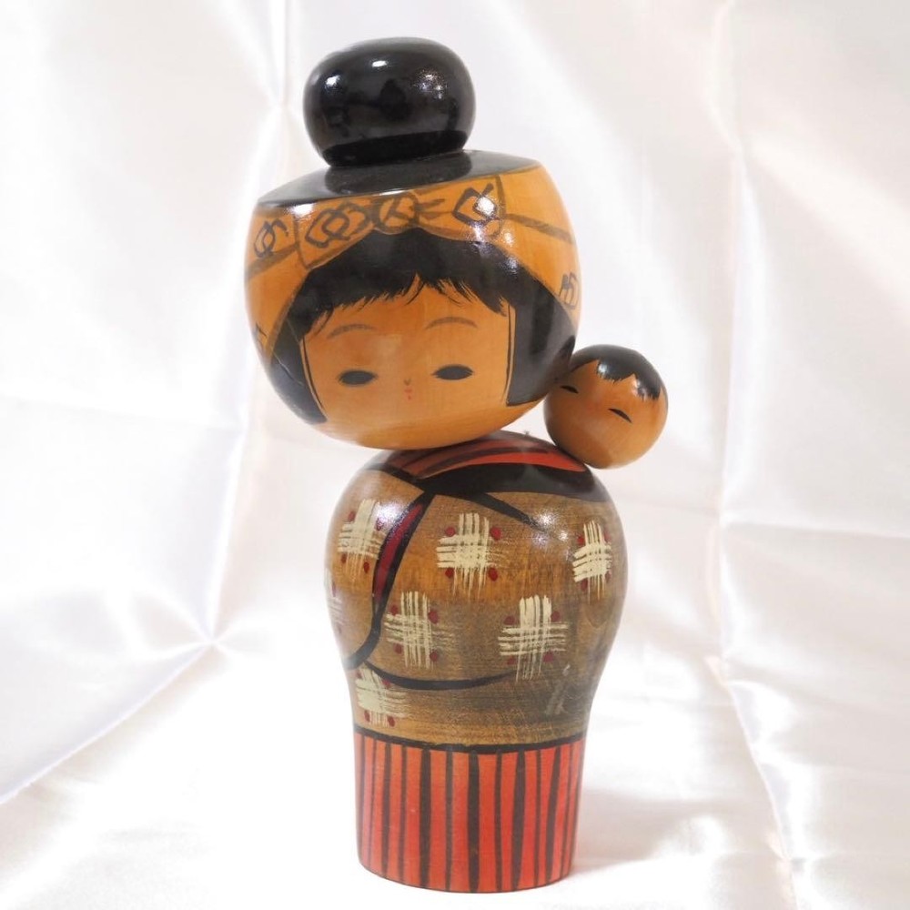 Hajime Miyashita Oshin Lullaby Original Kokeshi Doll Collectible Art New