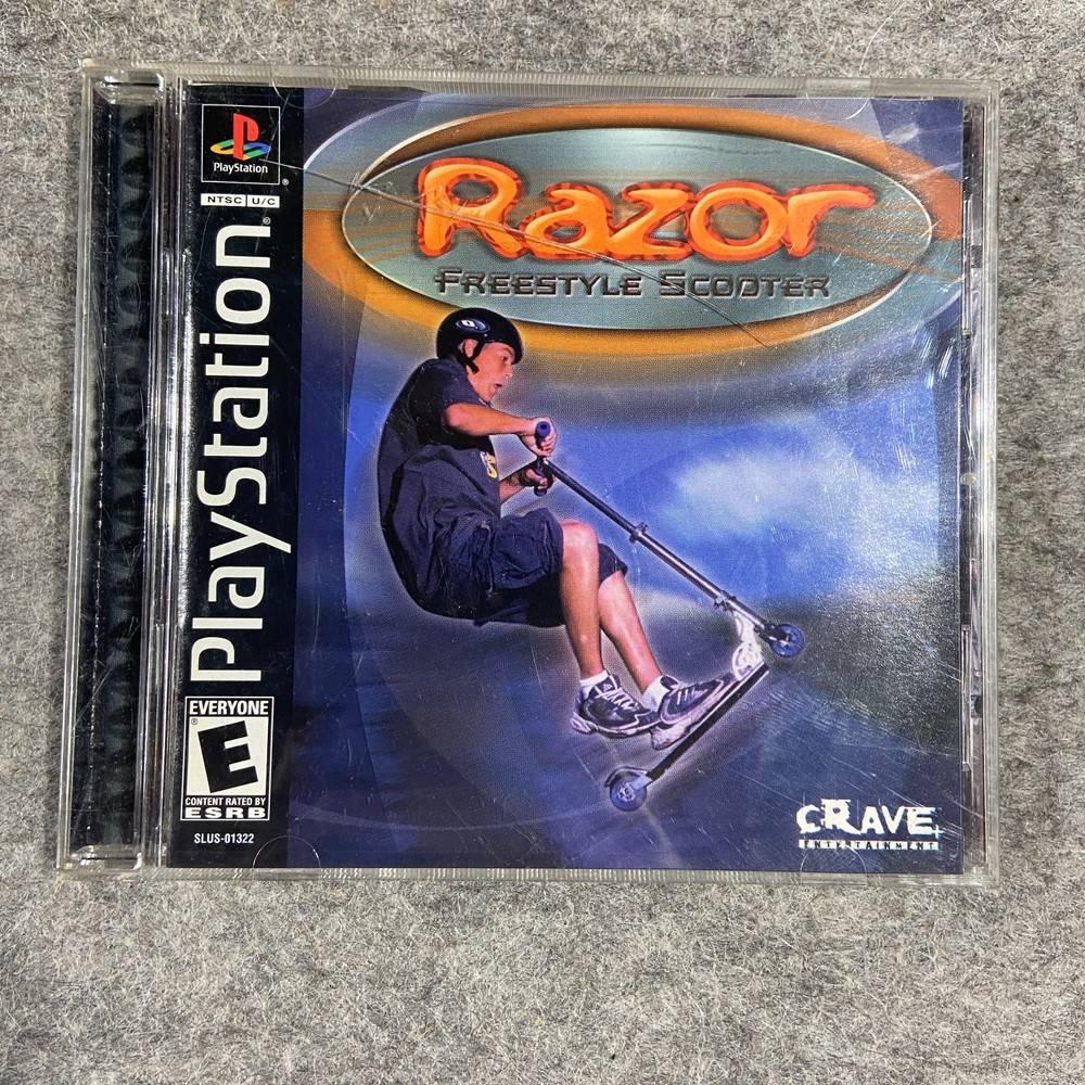 Razor Freestyle Scooter (PlayStation 1 PS1) CIB COMPLETE