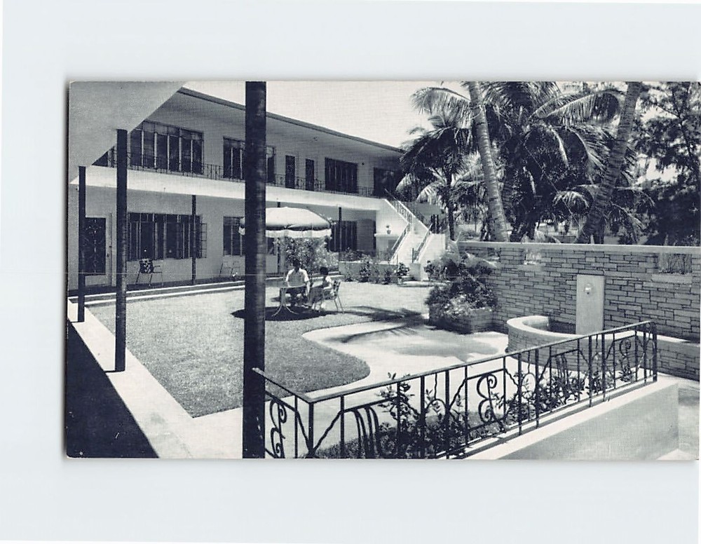 Postcard Tradewinds Hotel Apartments Miami Beach Florida