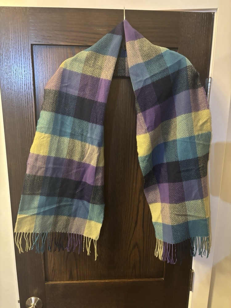 Luxury 100% Cashmere Scarf Handmade in England