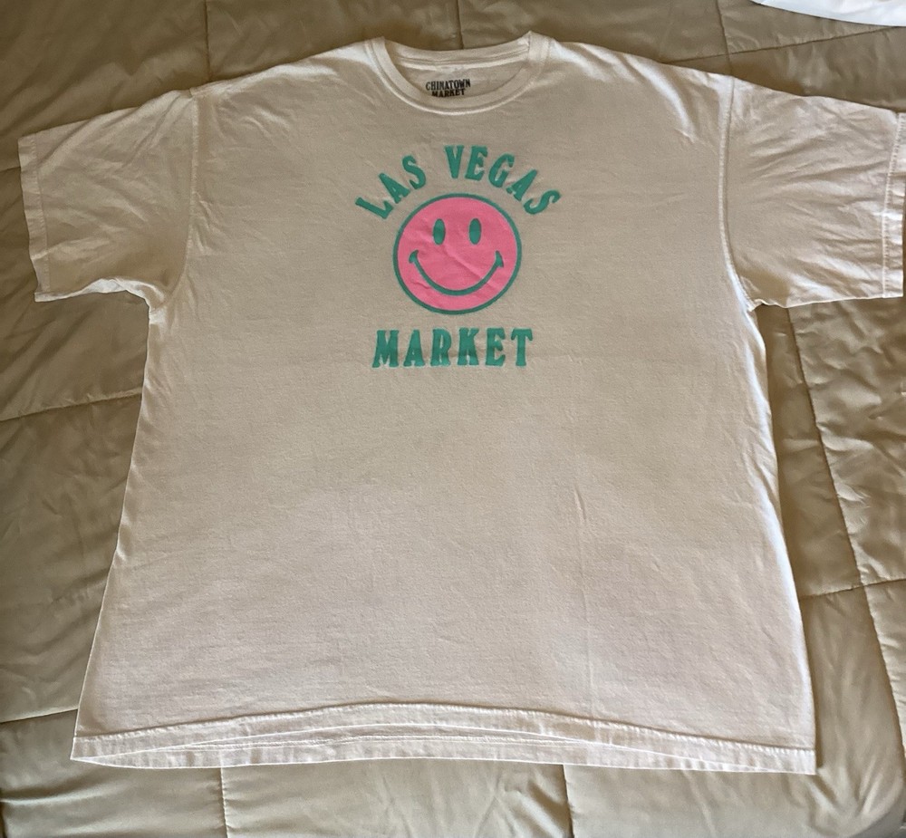 Chinatown Market Las Vegas Market Smiley T-Shit XXL Limited Edition