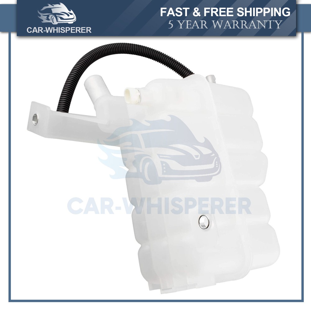 Pressurized Coolant Reservoir w/Cap for Chevy Silverado Tahoe GMC Sierra Yukon