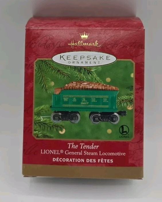 2000 Lionel The Tender QX6834 Retired Hallmark Ornament