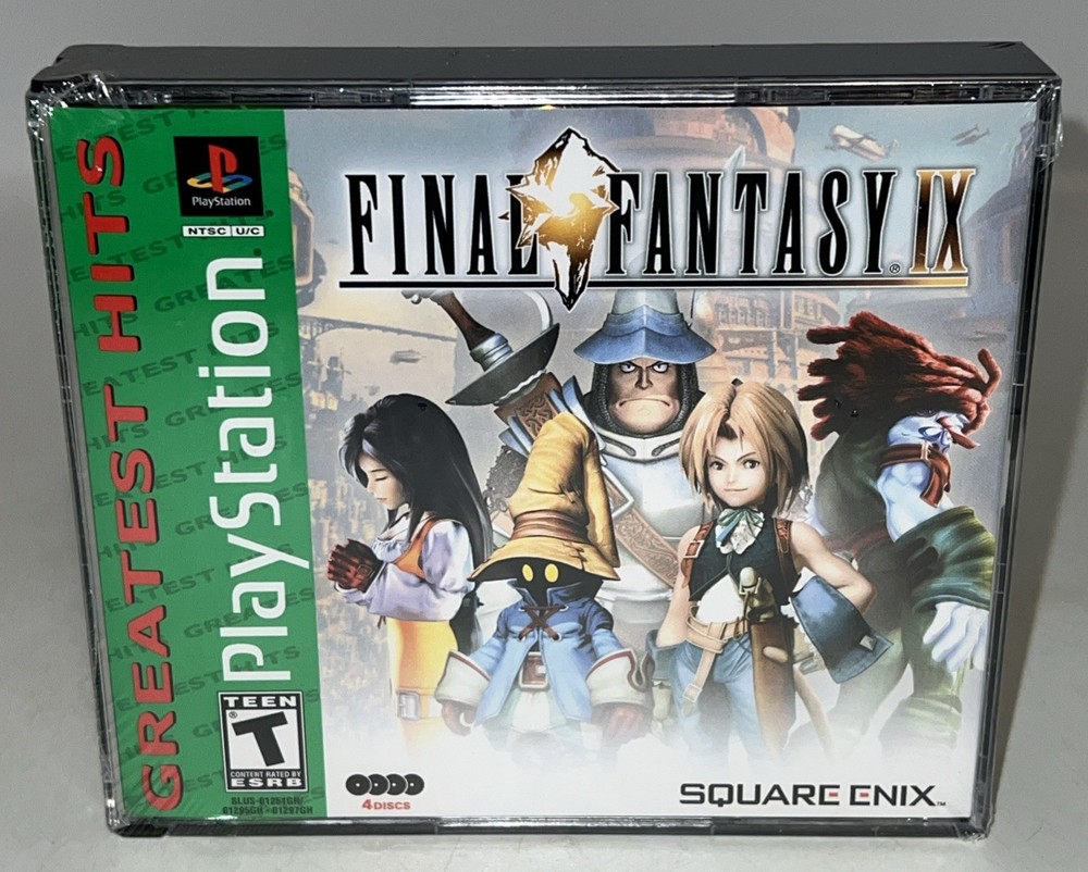 Final Fantasy IX 9 [Greatest Hits] (PlayStation 1 / PS1) Sealed, Brand New