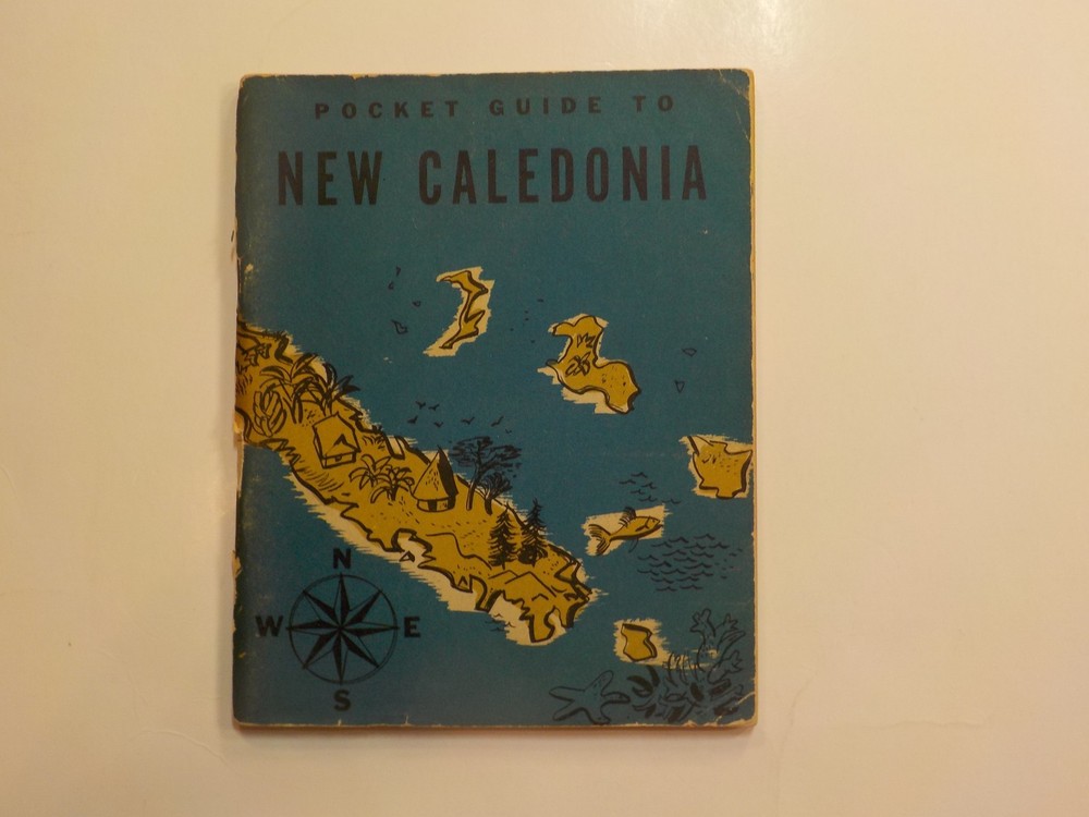 WW2 Booklet 1944 A Pocket Guide To New Caledonia Book World War Two VTG WWII