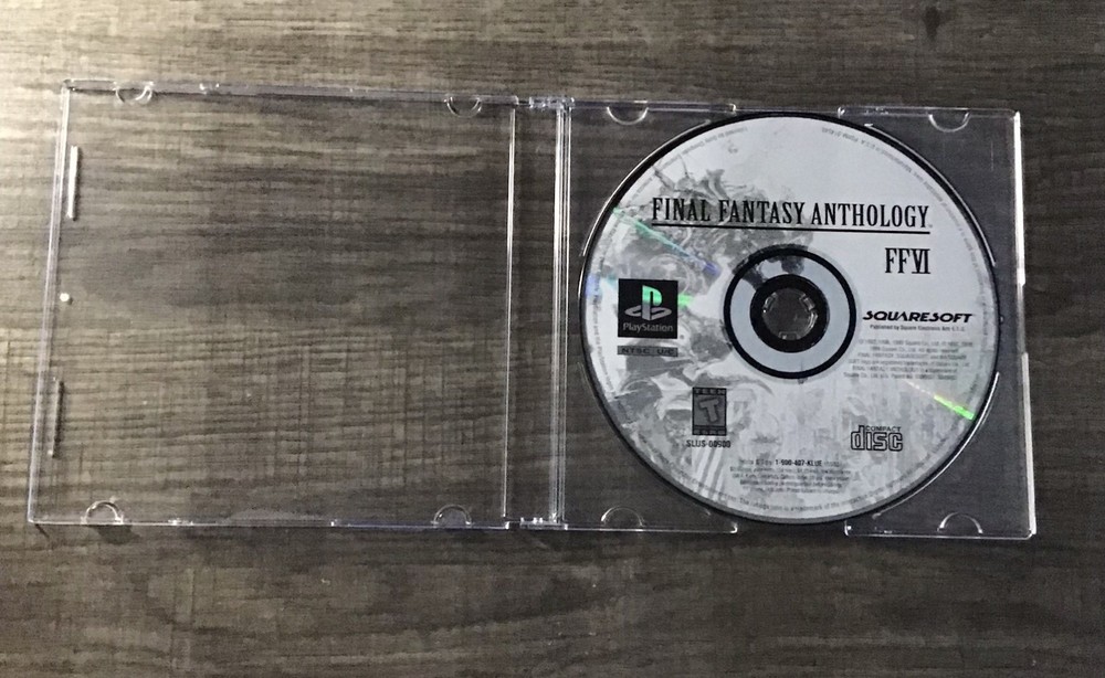 Final Fantasy Anthology PlayStation 1 FF VI 6 Only Disc PS1 Working Tested