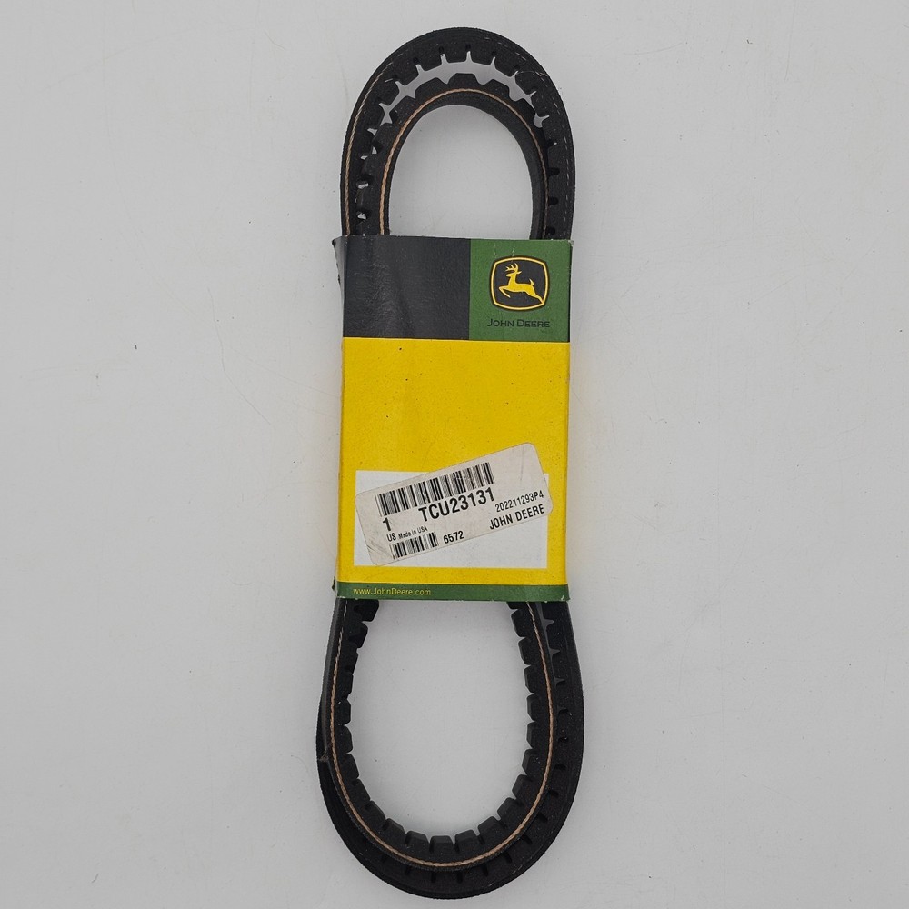 John Deere TCU23131 HA Section Radiator Fan Drive V-Belt OEM New