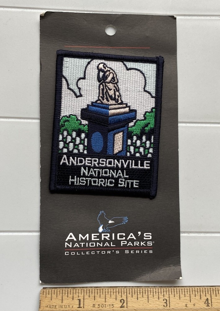 NIP Andersonville National Historic Site Georgia Souvenir Embroidered Patch