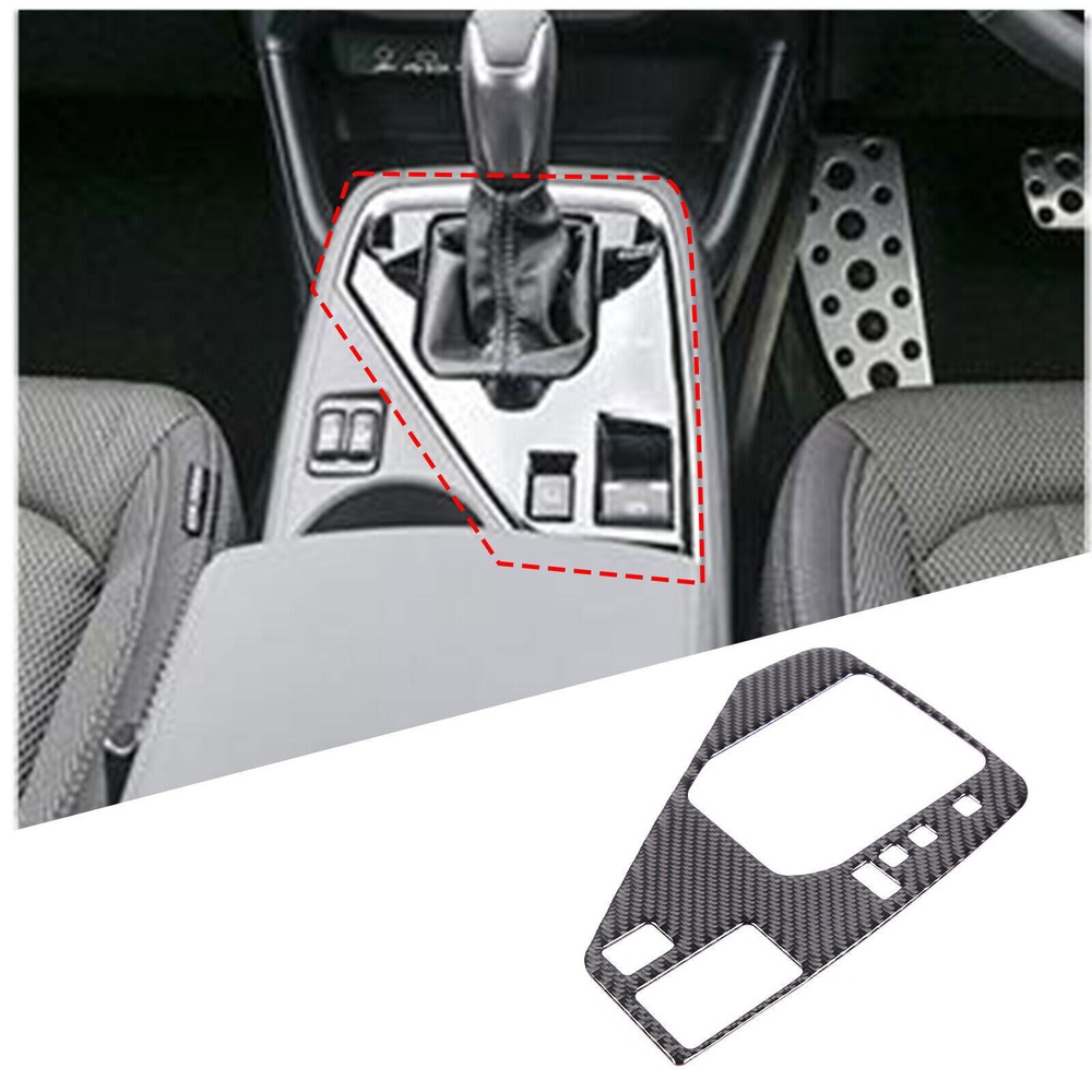 2022-24 Subaru Crosstrek Carbon Fiber Shift Panel Cover Trim RHD