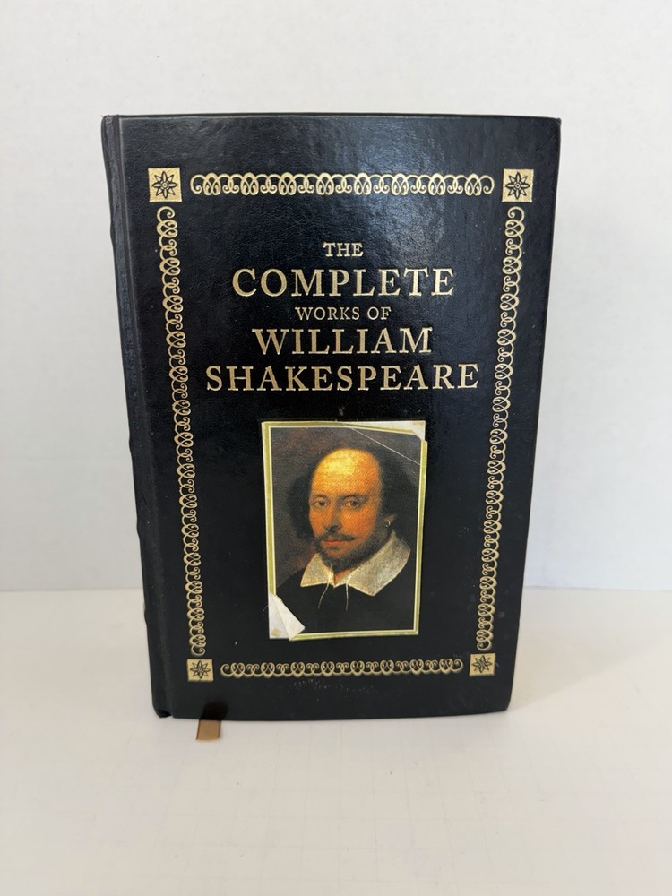 The Complete Works Of William Shakespeare 1994 Barnes & Noble Leather Bound Book