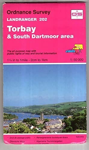 Torbay and South Dartmoor Area - Ordnanc... by Ordnance Survey Sheet map, foldedFREE US DELIVERY | ISBN: 0319222020 | Quality Books