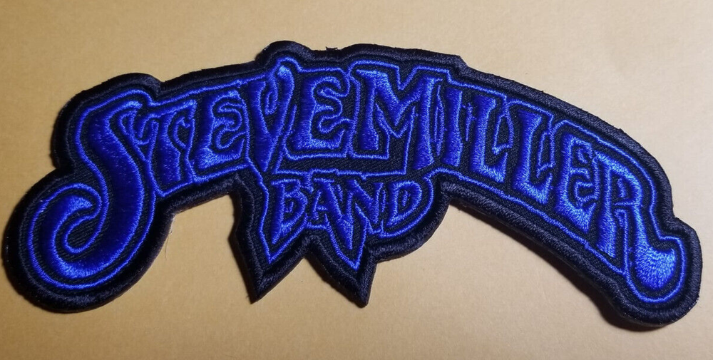 Steve Miller Rock Band Embroidered Patch approx 2.25x5.25
