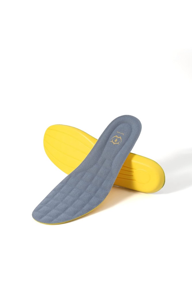 Wnnideo Full Length Thick Memory Foam Shoes Insert with Arch Support - Premiu...