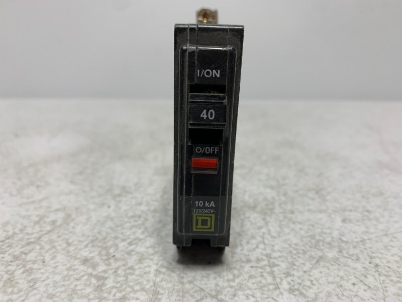 Square D QO140 Circuit Breaker 40A 120/240V 1P