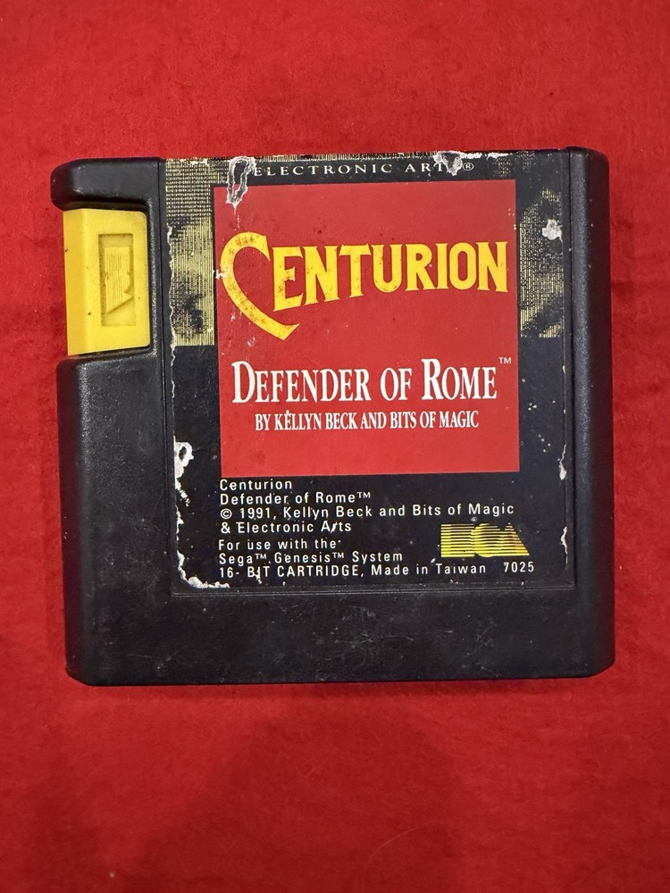 Centurion: Defender of Rome Sega Genesis 1991 Cart Only, Tested